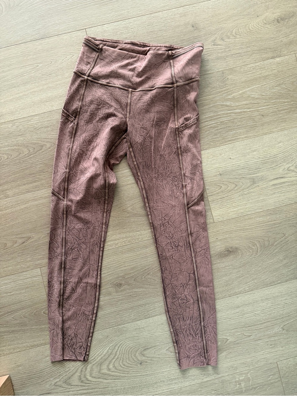 lululemon athletica Mauve Pink High-Waist Leggings